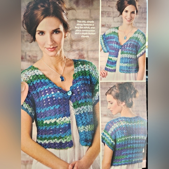 Vintage Crochet World Magazine June 2013 Beach - Picture 4 of 8